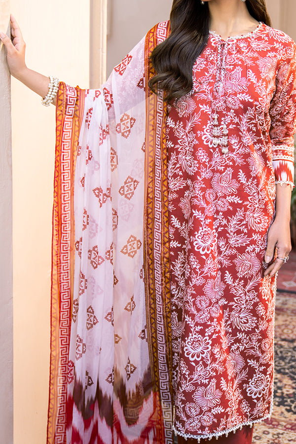 Printed - 1 Pc Chiffon Dupatta