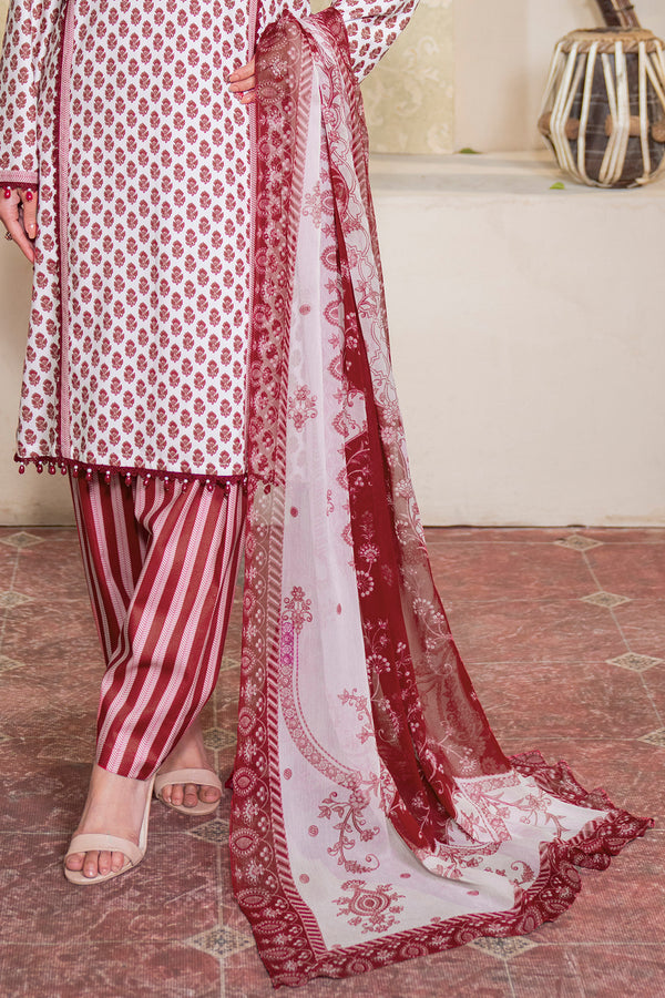 Printed - 1 Pc Chiffon Dupatta