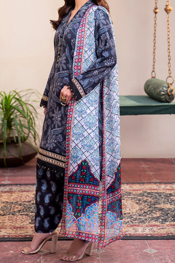Printed - 1 Pc Chiffon Dupatta