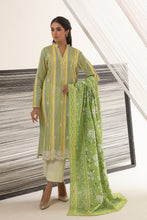 Load image into Gallery viewer, 3 PC DIGITAL PRINT SHIRT &amp; DUPPATA &amp; DYED PANTS WITH EMBROIDERY

