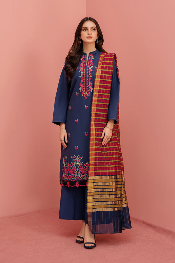 Printed - 3 Pc Lawn Suit (Stitched)