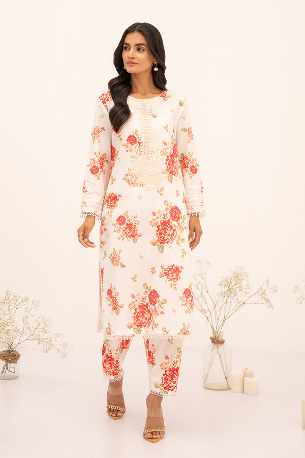 PRINTED - 2 PC LAWN SUIT