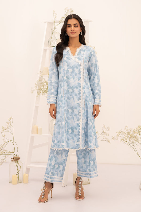PRINTED - 2 PC LAWN SUIT