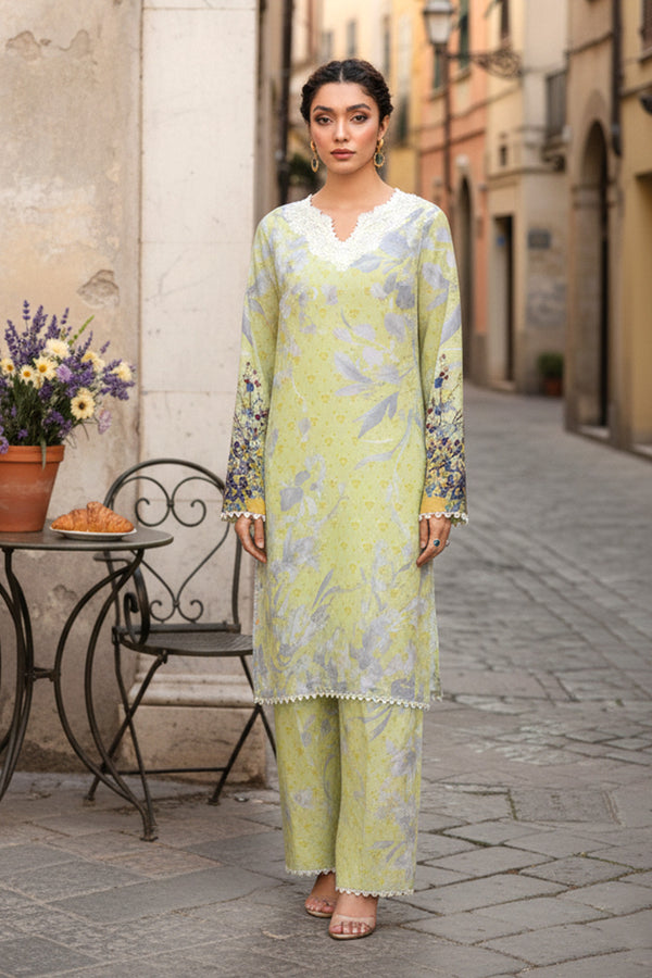 Embroidered - 2 Pc Khaddar Suit