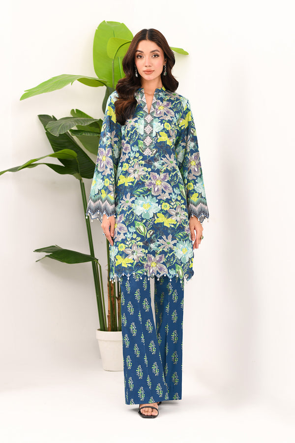 Printed - 2 Pc Khaddar Suit