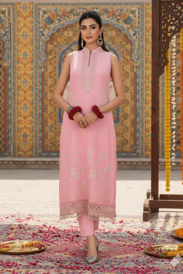 2PC Wedding Unstitched (Raw Silk)