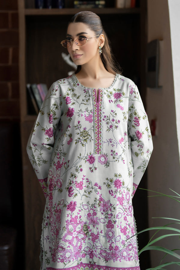 Embroidered - 2 Pc Karandi Suit