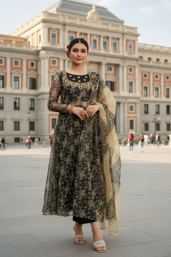 Amber - 3PC Shirt, Inner & Pants LUXURY PRET