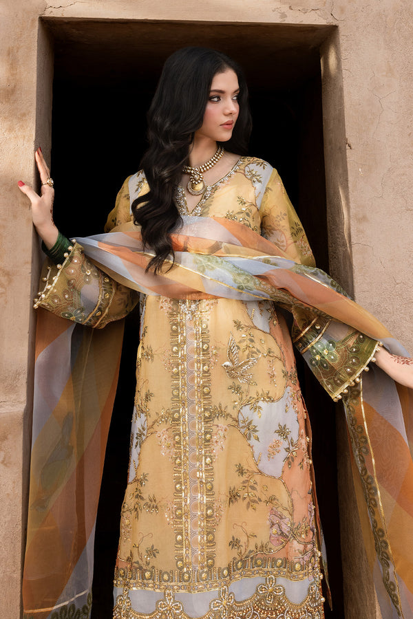 SUROOR – 3PC ORGANZA WEDDING FESTIVE PRET