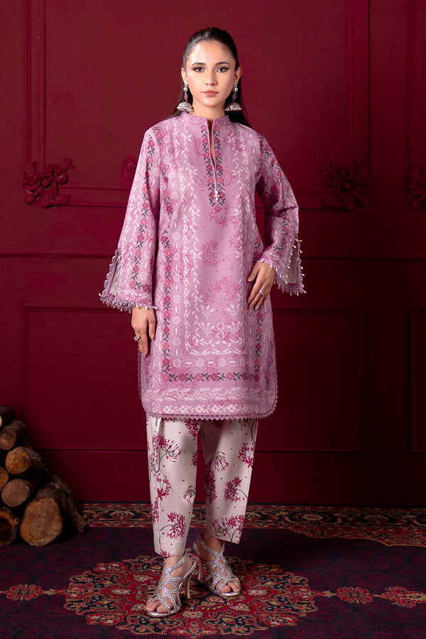 Printed - 2 Pc Karandi Suit