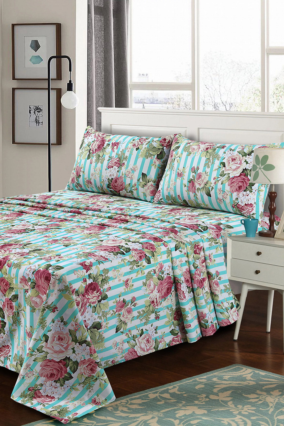 Buy Bed Sheet Set Online SKB304 So Kamal