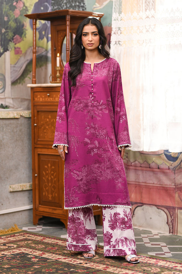 Printed - 2 Pc Khaddar Suit